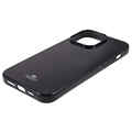 iPhone 15 Pro Mercury Goospery Glitter TPU-deksel - Svart