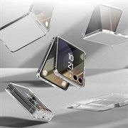 Samsung Galaxy Z Flip8 Mercury Goospery HardCase MagSafe-deksel - gjennomsiktig