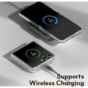Samsung Galaxy Z Flip8 Mercury Goospery HardCase MagSafe-deksel - gjennomsiktig