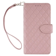 iPhone 18 Pro/17 Pro Mercury Goospery Luxe Diary lommeboketui - rosagull