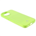 Mercury Goospery iPhone 13 Mini TPU-deksel - Limegrønn