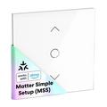 Meross MRS100MA smart WiFi-bryter for rullegardiner med støtte for Matter