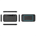 Mini Combo Trådløs Tastatur & Styreplate H20 - Svart