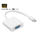 Mini DisplayPort (Thunderbolt) til VGA-adapter - hvit
