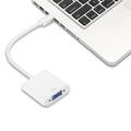 Mini DisplayPort (Thunderbolt) til VGA-adapter - hvit