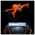 Mini Sammenleggbar Drone med 4K Kamera & Fjernkontroll S65 - Oransje
