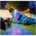 Mini LED Laserprojeksjonslampe med USB-port og Fjernkontroll