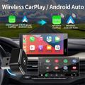 Mini M26 2-i-1 trådløs CarPlay- og Android Auto-adapter