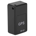 Mini Magnetic GPS-Sporer med Mikrofon GF-07 - Svart