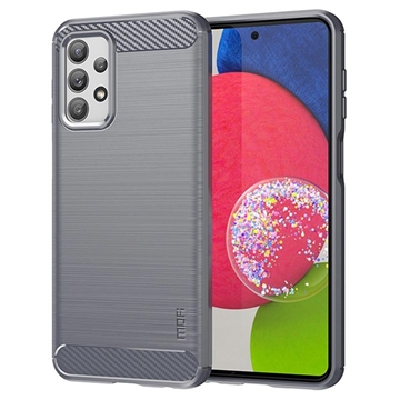 Samsung Galaxy A23 Mofi Carbon Fiber TPU-deksel - Grå