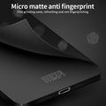 iPhone 15 Pro Mofi Shield Matte Deksel - Svart