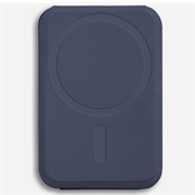 Moft x Movas Snap-On MagSafe-lommebok og telefonstativ - marineblå