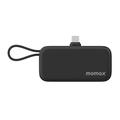 Momax 1-Power Mini Pop Art USB-C Power Bank 5000 mAh - Svart