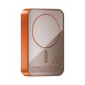 Momax 1-Power Q.Pass2 Qi2.2 25W magnetisk trådløs powerbank 10000mAh - Oransje