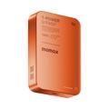 Momax 1-Power Q.Pass2 Qi2.2 25W magnetisk trådløs powerbank 10000mAh - Oransje