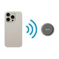Momax 1-Vibe Go BS6 magnetisk mini Bluetooth-høyttaler og telefonstativ - titangull