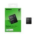 Momax BR18 PinCard Ultra Mini UWB-sporingsenhet for iOS - Apple Find My - Svart