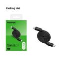 Momax DC88 Mag.Link flat magnetisk USB-C-kabel - 100W, 1m