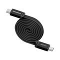 Momax DC88 Mag.Link flat magnetisk USB-C-kabel - 100W, 1m
