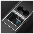 Momax OneLink Tesla Model 3/Y 4-Ports USB-Utvidelse - Sølv
