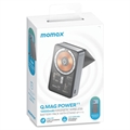 Momax Q.Mag Power11 Magnetic Trådløs Powerbank med Stativ - 10000mAh