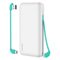 Momax iPower Minimal 5 Powerbank - 10000mAh - Hvit