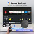Mortal T1 Android 13 TV-boks/4K-mediaspiller - 2GB/8GB - svart