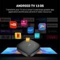 Mortal T1 Android 13 TV-boks/4K-mediaspiller - 2GB/8GB - svart