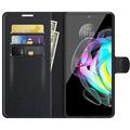 Motorola Edge 20 Lommebok-deksel med Magnetisk Lukning - Svart