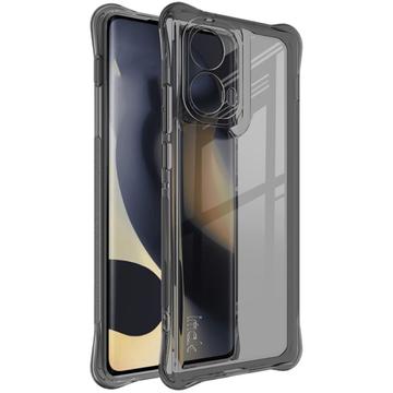 Motorola Edge (2024) Imak Drop-Proof TPU-deksel - Gjennomsiktig Svart
