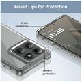 Motorola Edge (2025) Anti-Shock Hybrid-deksel - Gjennomsiktig