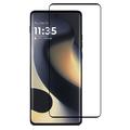 Motorola Edge (2025) Full Cover Beskyttelsesglass - 9H - svart kant