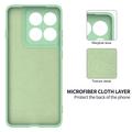 Motorola Edge (2025) Flytende silikon-deksel med håndstropp - grønn