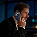 Motorola Edge (2026) Børstet TPU-deksel - karbonfiber - blå