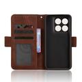 Motorola Edge (2026) Kortholder Lommebokveske - brun