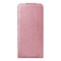 Motorola Edge (2026) vertikalt flip-etui med stativ - Roségull