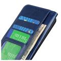 Motorola Edge 30 Neo Lommebok-deksel med Magnetisk Lukning - Blå