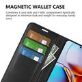 Motorola Edge 40 Pro/Edge+ (2023) Lommebok-deksel med Magnetisk Lukning - Svart