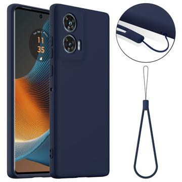 Motorola Edge 50 Fusion/G96 Liquid Silikondeksel - MagSafe-kompatibel - Mørkeblå