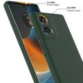 Motorola Edge 50 Fusion/G96 Liquid Silikondeksel - MagSafe-kompatibel - Mørkegrønn