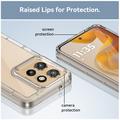Motorola Edge 50 Neo/Moto S50 Anti-Shock Hybrid-deksel - Gjennomsiktig