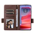 Motorola Edge 50 Pro Lommebok-deksel med Magnetisk Lukning - brun