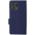 Motorola Edge 50 Pro Lommebok-deksel med Magnetisk Lukning - mørkeblå