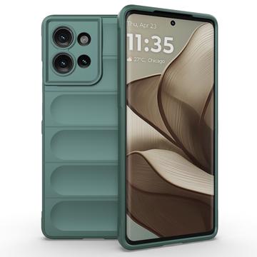 Motorola Edge 50 Rugged TPU-deksel - Grøn