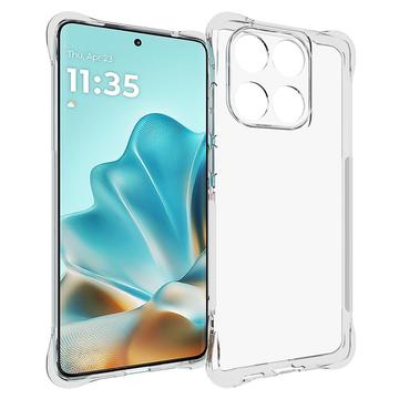 Motorola Edge 60 Fusion Støtsikkert TPU-deksel - Gjennomsiktig