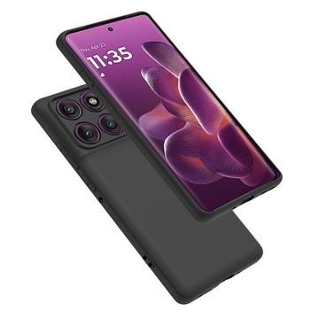 Motorola Edge 60 Pro Anti-skli TPU-deksel - svart