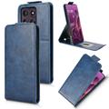 Motorola Edge 60 Pro vertikalt flip-etui med stativ