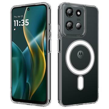 Motorola Edge 60 Stylus Hybrid-deksel - MagSafe-kompatibel - Gjennomsiktig