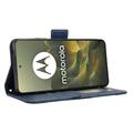 Motorola Edge 70 Kortholder Lommebokveske - blå
