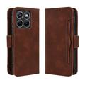 Motorola Edge 70 Fusion/70 Fusion+ Kortholder Lommebokveske - brun
